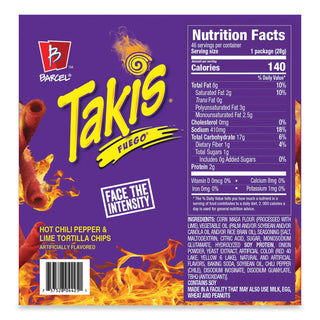 Fuego, 1 oz Bags, 46 Bags/Carton, Ships in 1-3 Business Days