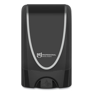 SC Johnson TouchFREE Ultra Dispenser - Automatic - 1.27 quart Capacity - Support 4 x D Battery - Compact, Touch-free, Locking Mechanism, Wear Resistant, Tear Resistant, Wall Mountable - Black - 1Each