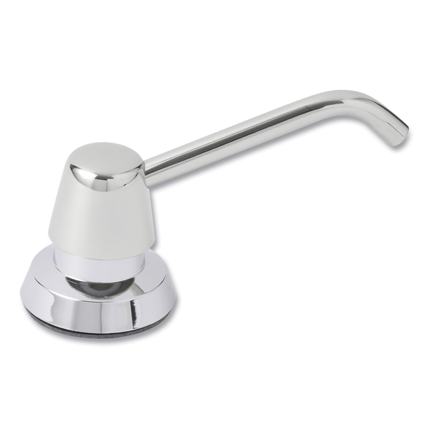 Contura Lavatory-Mounted Soap Dispenser, 34 oz, 3.31 x 4 x 17.63, Chrome/Stainless Steel - 