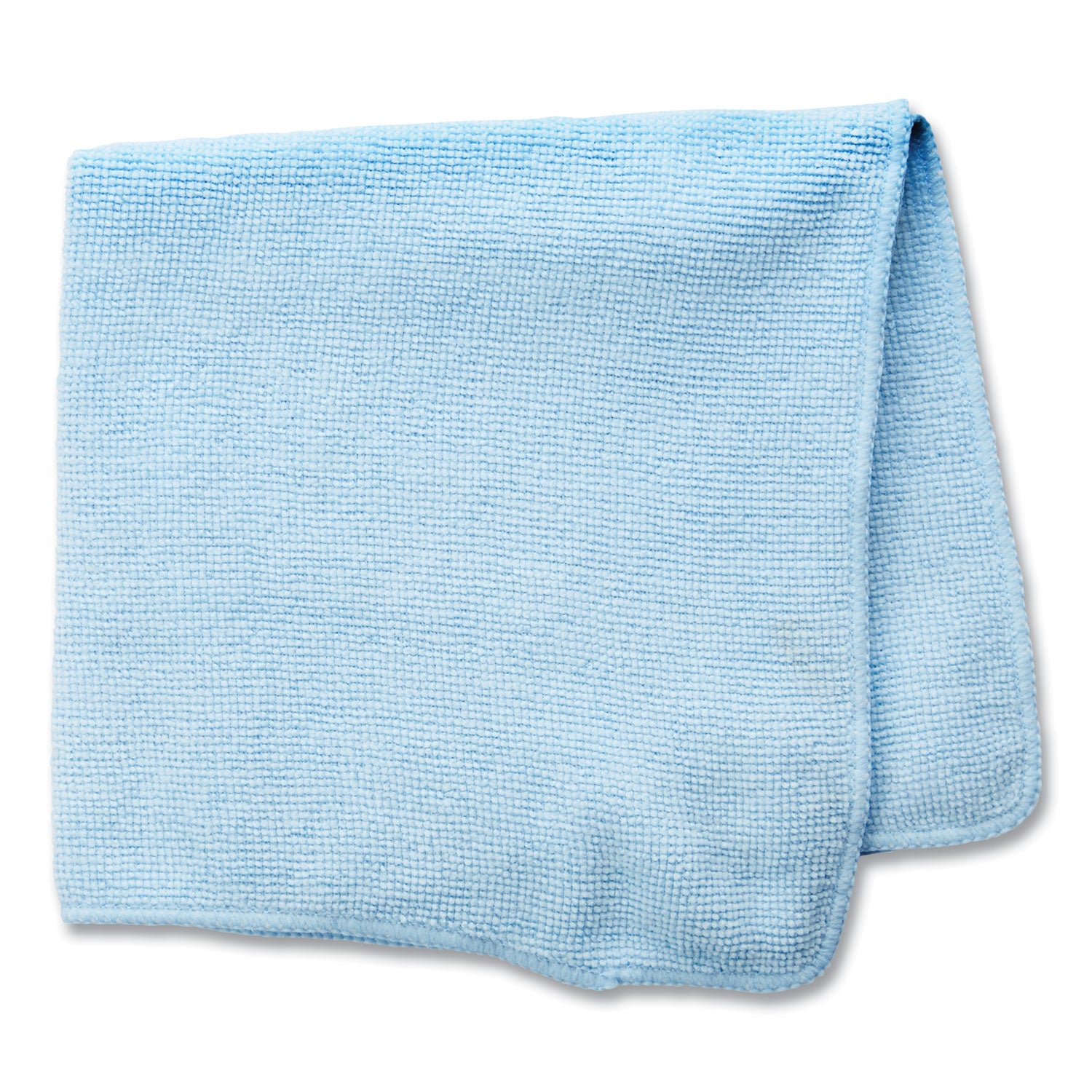 Microfiber Cleaning Cloths, 12 x 12, Blue, 24/Pack - 
