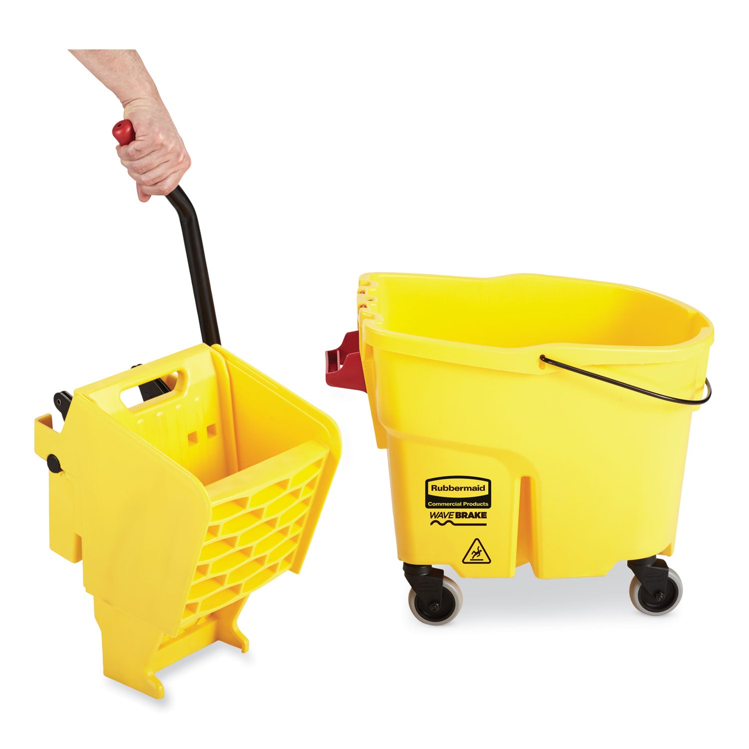 wavebrake-20-bucket-wringer-combos-side-press-26-qt-plastic-yellow_rcpfg748000yel - 6