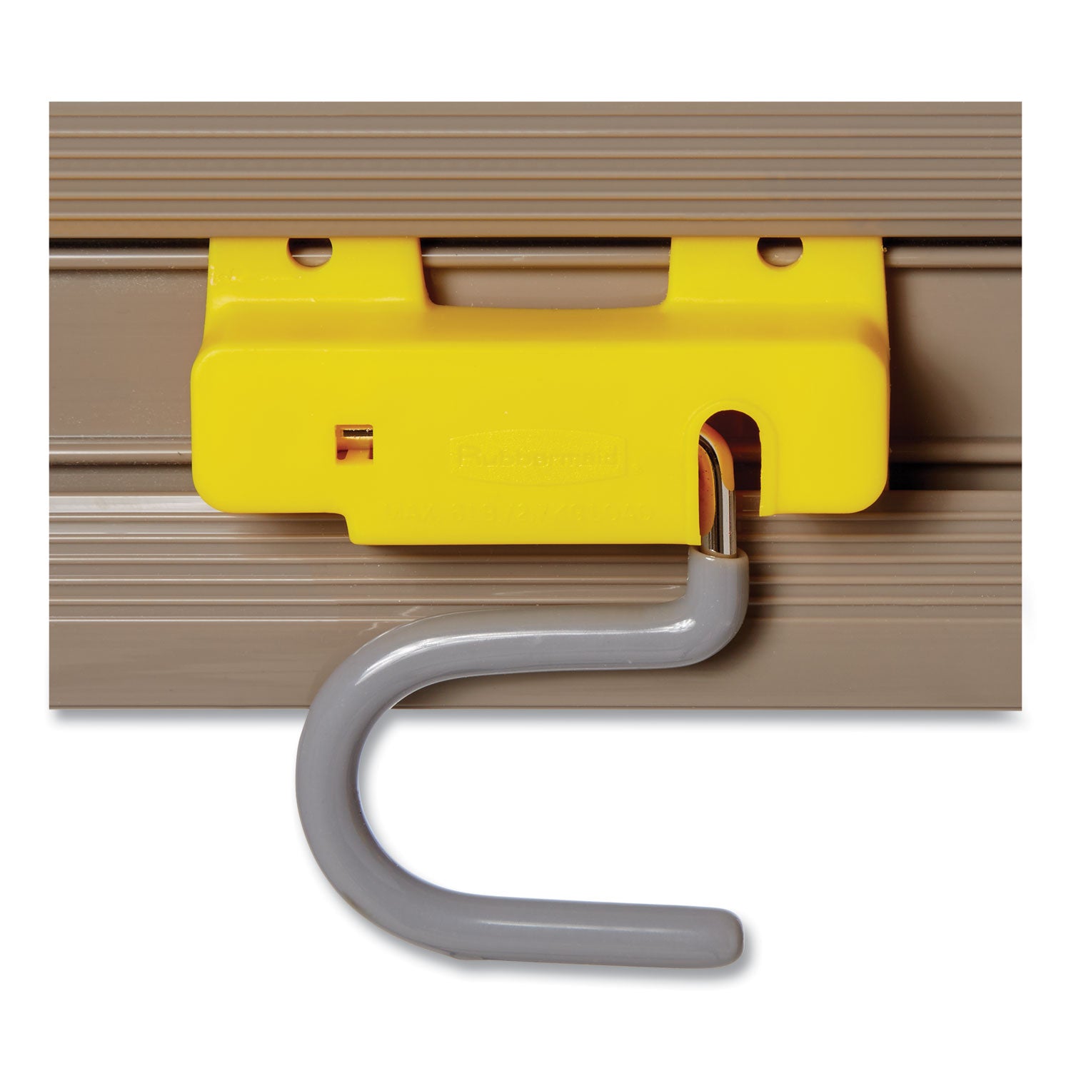 Closet Organizer/Tool Holder, 34w x 3.25d x 4.25h, Gray