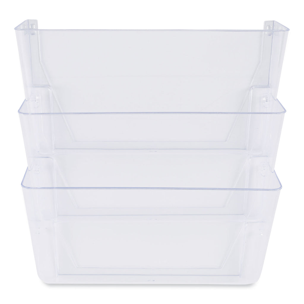wall-files-3-sections-letter-size-13-x-4-x-14-clear-3-set_unv53682 - 1