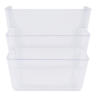 wall-files-3-sections-letter-size-13-x-4-x-14-clear-3-set_unv53682 - 1