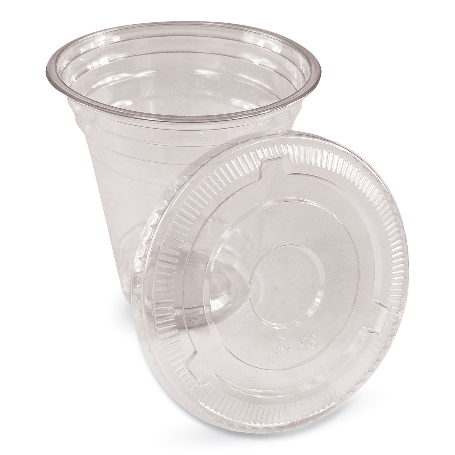 Clear Plastic PET Cups, 12 oz, 50/Pack - 3