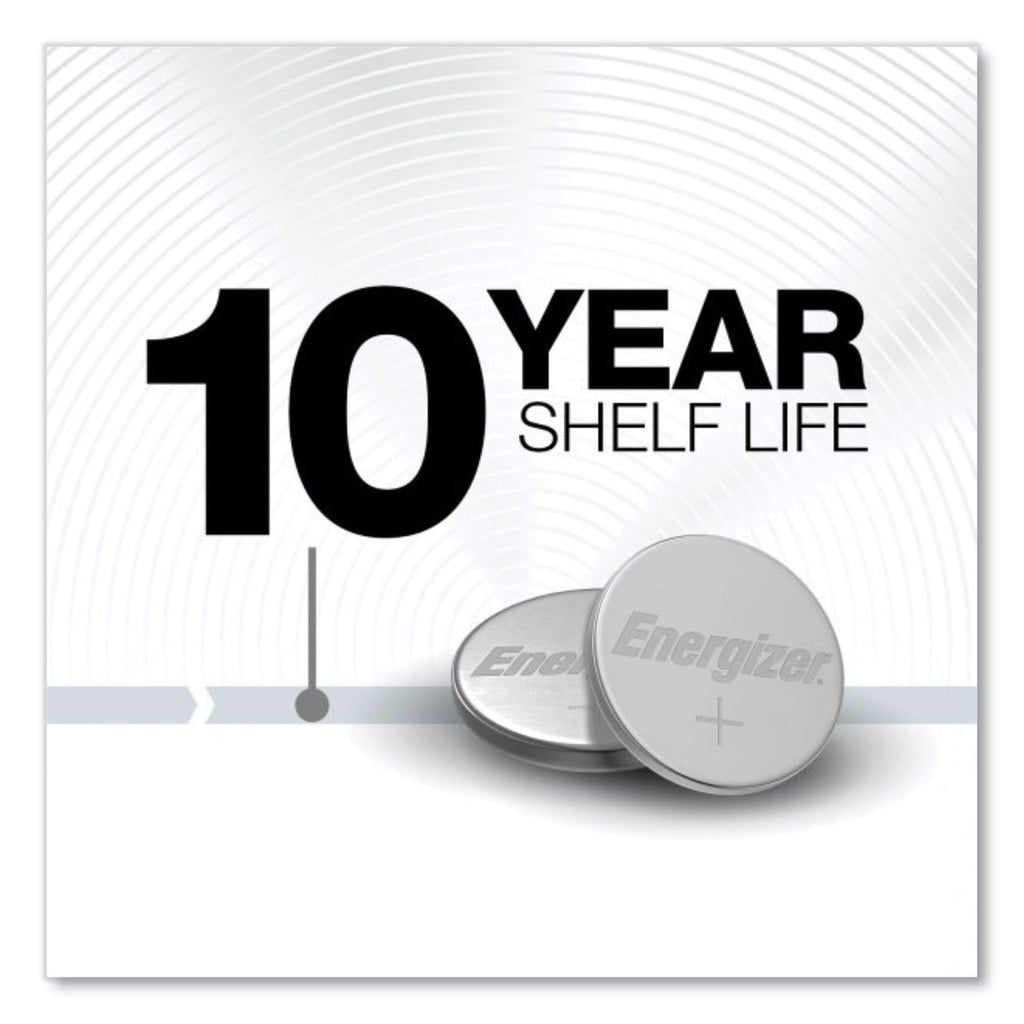 Industrial Lithium CR2032 Coin Battery with Tear-Strip Packaging, 3 V, 100/Box