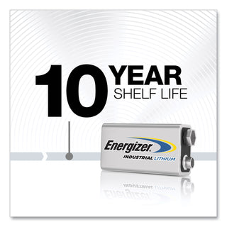 Industrial Lithium 9V Battery, 9 V, 12/Box