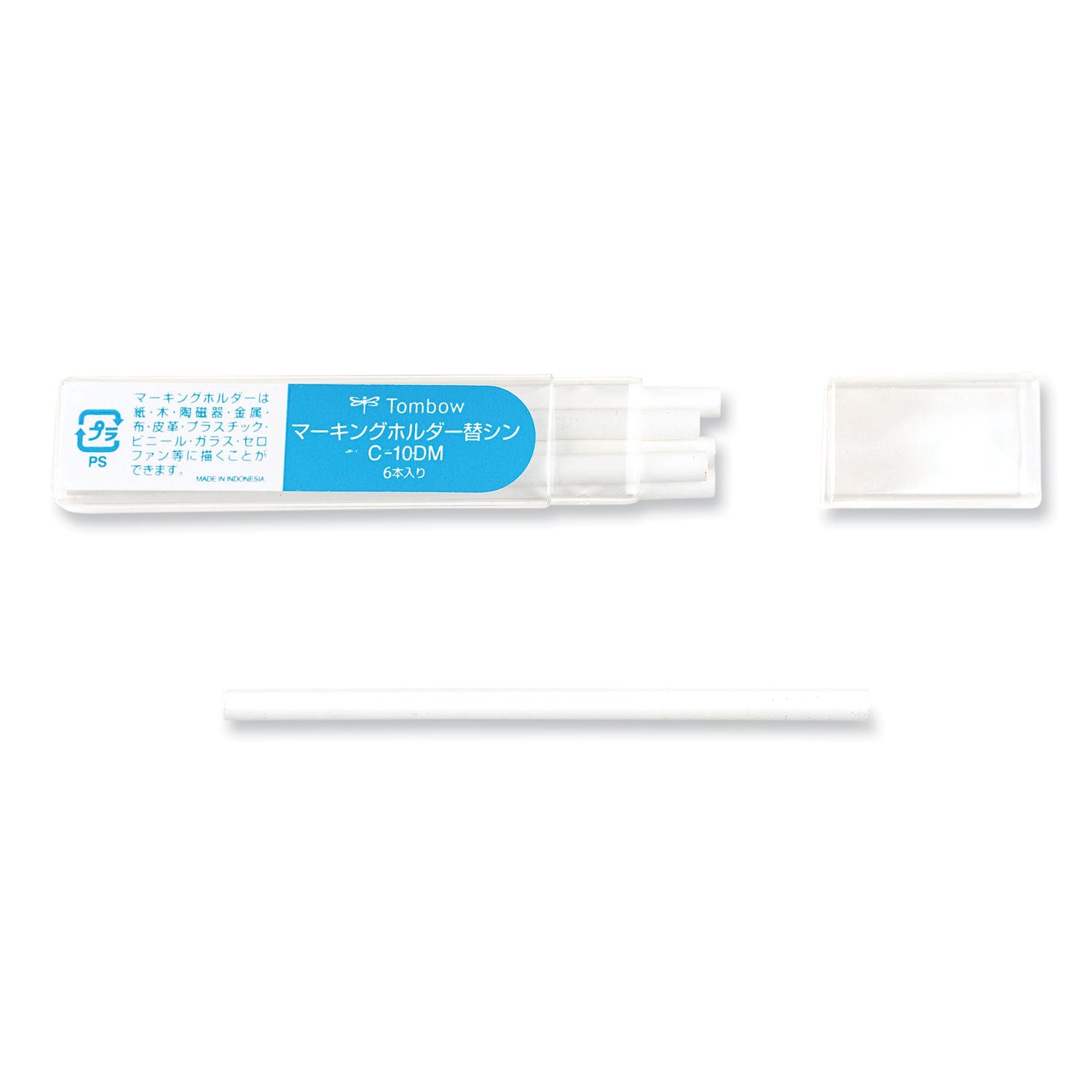 mechanical-wax-based-marking-pencil-refills-44-mm-white-10-box_tom51539 - 3