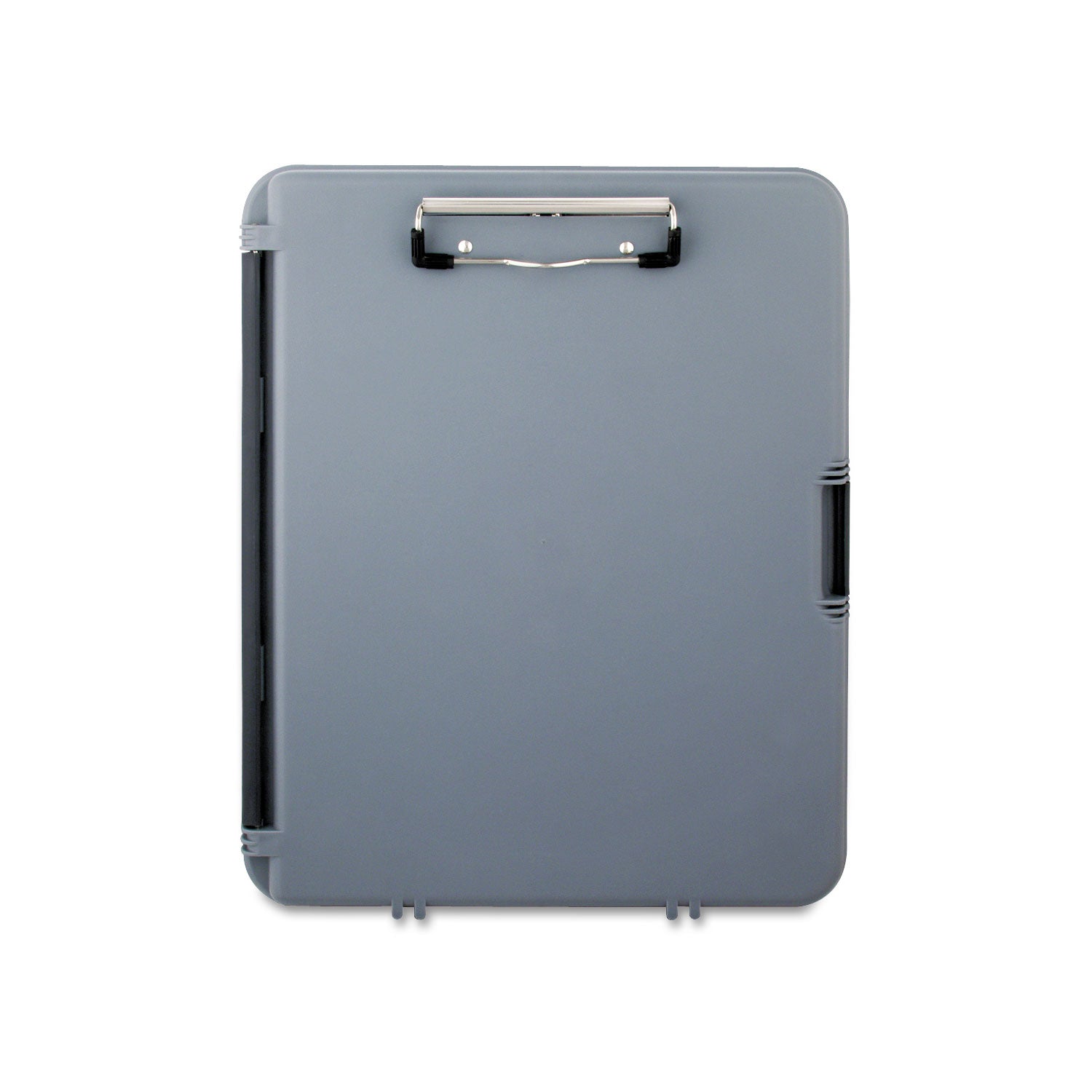 WorkMate Storage Clipboard, 0.5" Clip Capacity, Holds 8.5 x 11 Sheets, Charcoal/Gray - 