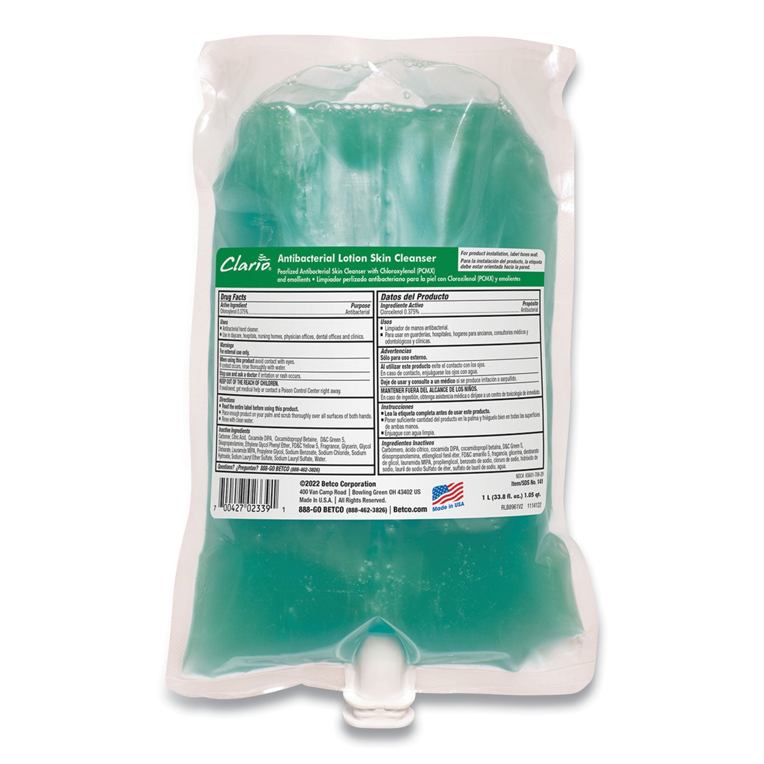 antibacterial-lotion-cleanser-1-l-dispenser-refills-6-carton_bet1412900 - 1