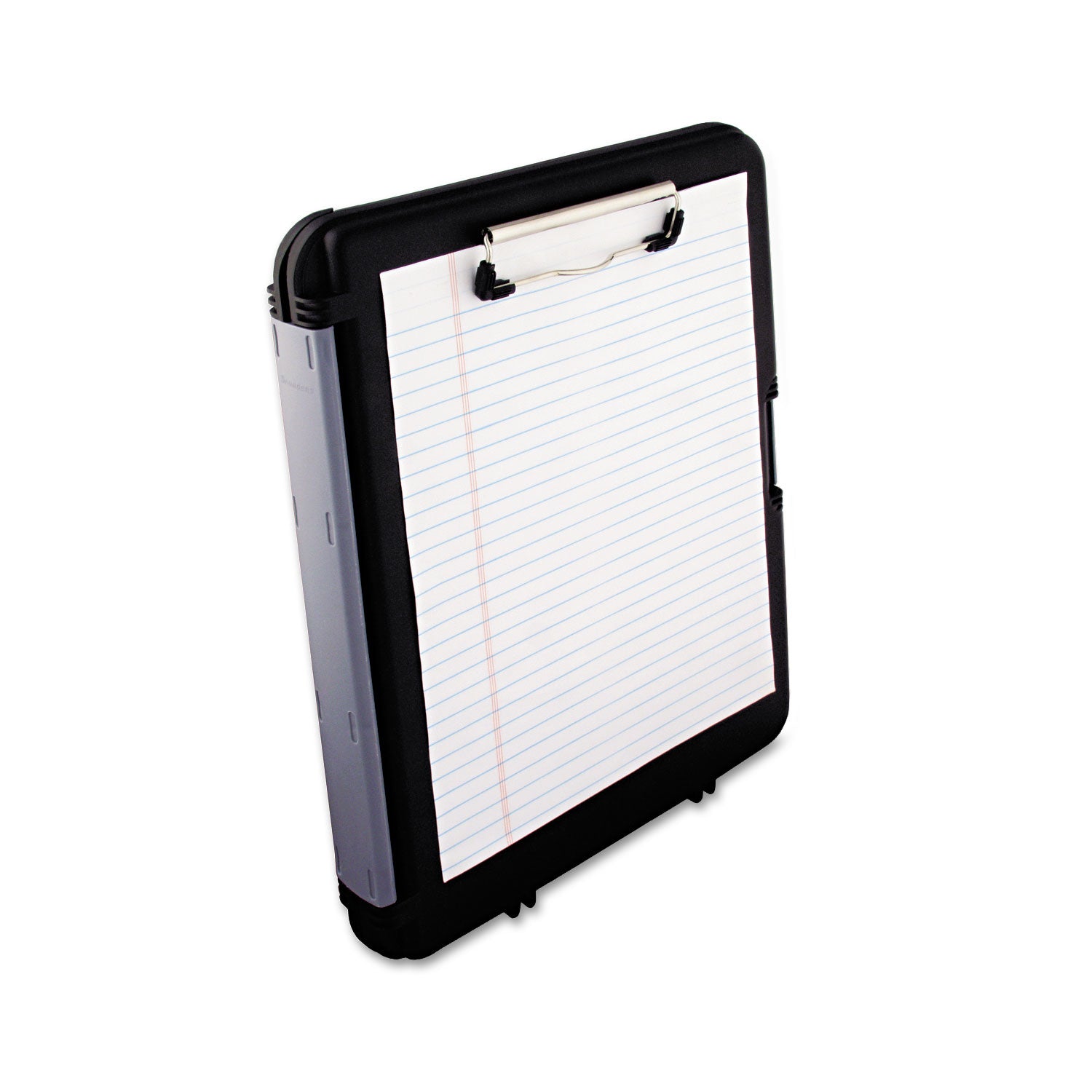 WorkMate II Storage Clipboard, 0.5" Clip Capacity, Holds 8.5 x 11 Sheets, Black/Charcoal - 
