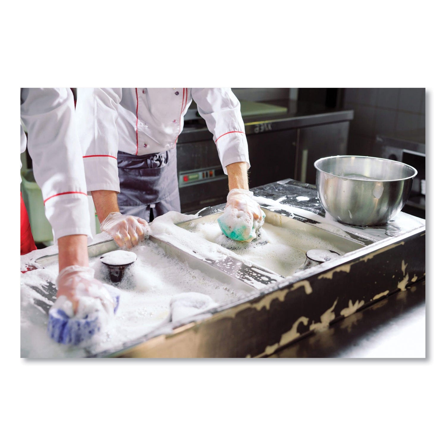 Symplicity In-Sync Dishwashing Liquid - Concentrate Liquid - 640 fl oz (20 quart) - Fresh Ozonic Scent - Blue