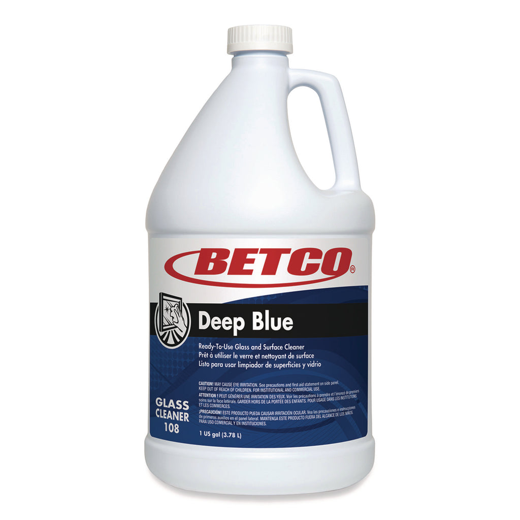 Betco Deep Blue Ammoniated Glass & Surface Cleaner