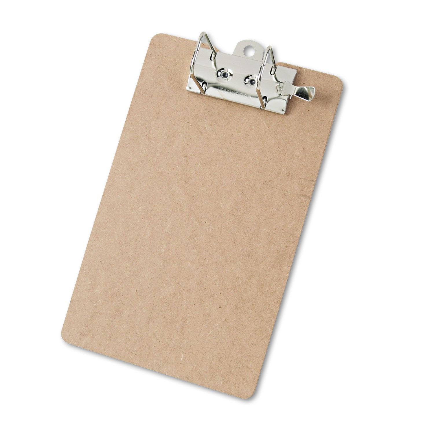 Recycled Hardboard Archboard Clipboard, 2.5" Clip Capacity, Holds 8.5 x 11 Sheets, Brown - 