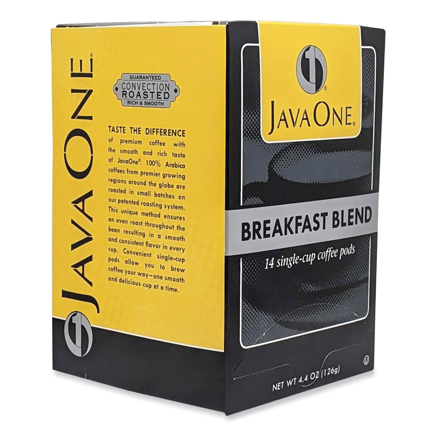 Coffee Pods, Breakfast Blend, Single Cup, 14/Box - 