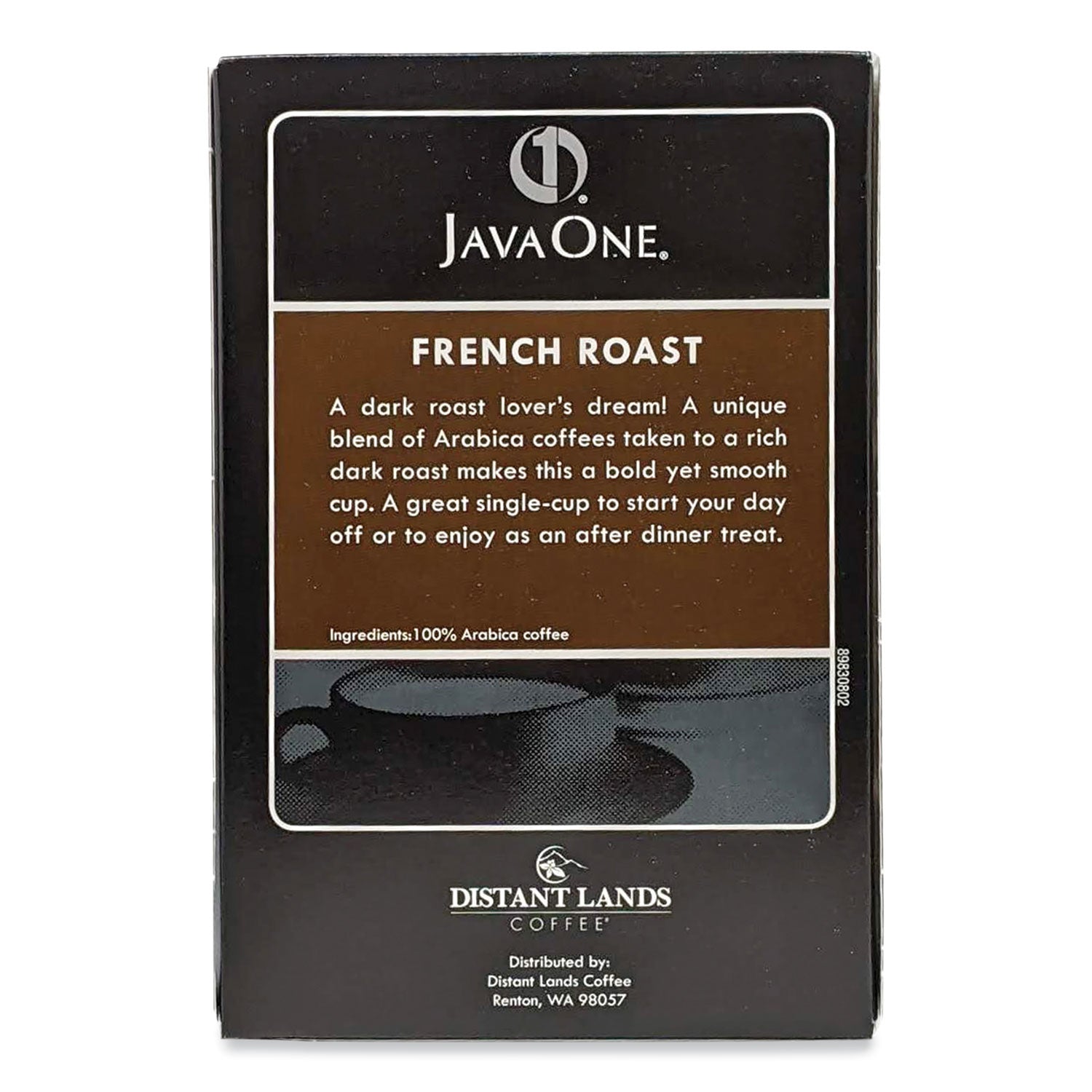 Coffee Pods, French Roast, Single Cup, 14/Box - 