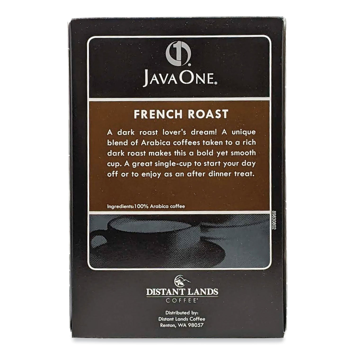 Coffee Pods, French Roast, Single Cup, 14/Box
