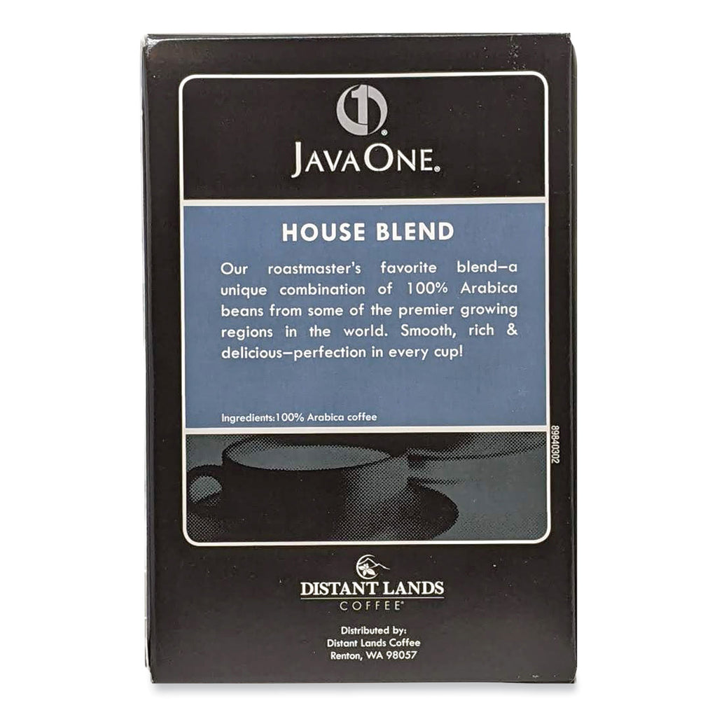 Coffee Pods, House Blend, Single Cup, 14/Box