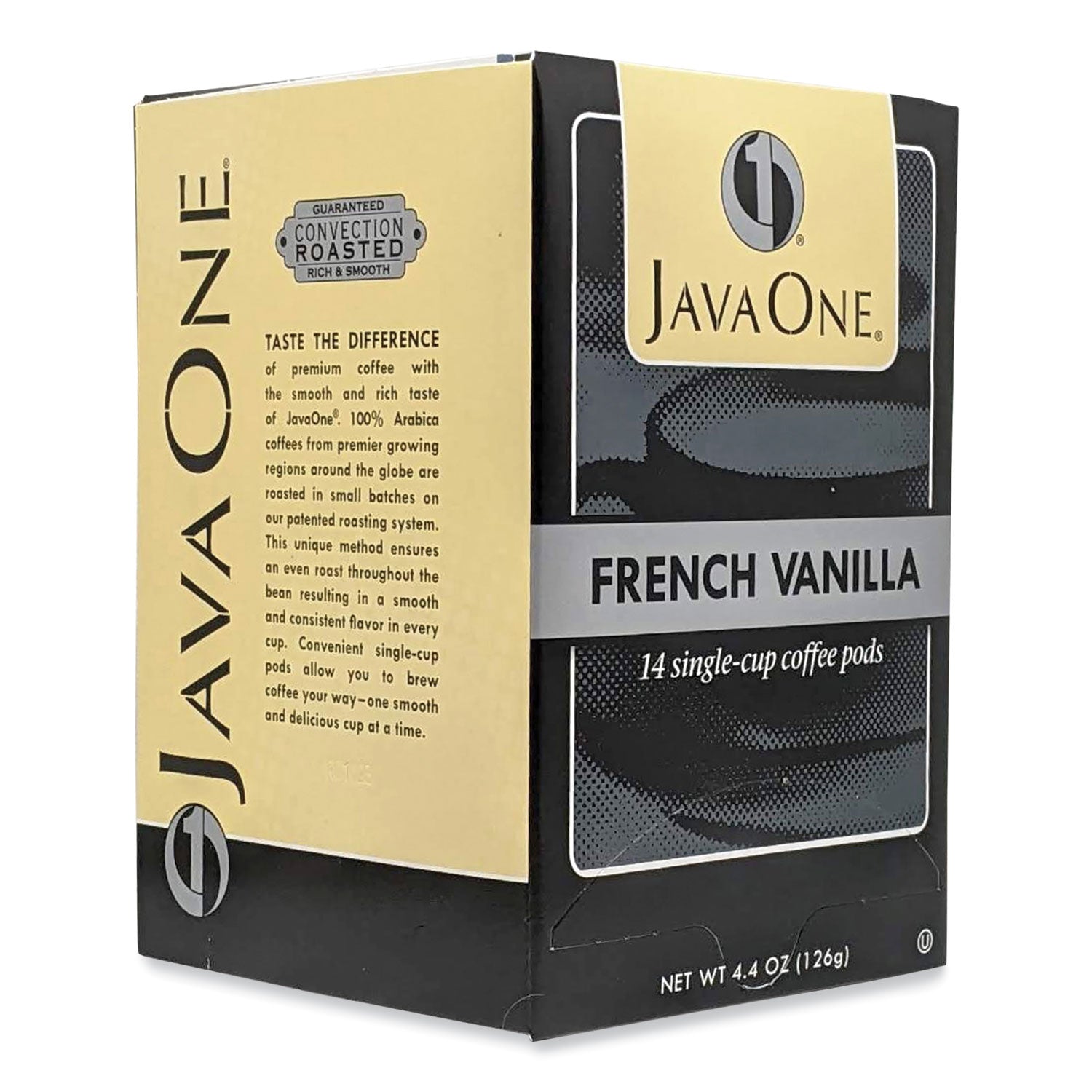 Coffee Pods, French Vanilla, Single Cup, 14/Box - 