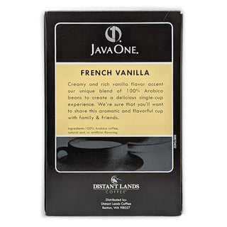 Coffee Pods, French Vanilla, Single Cup, 14/Box