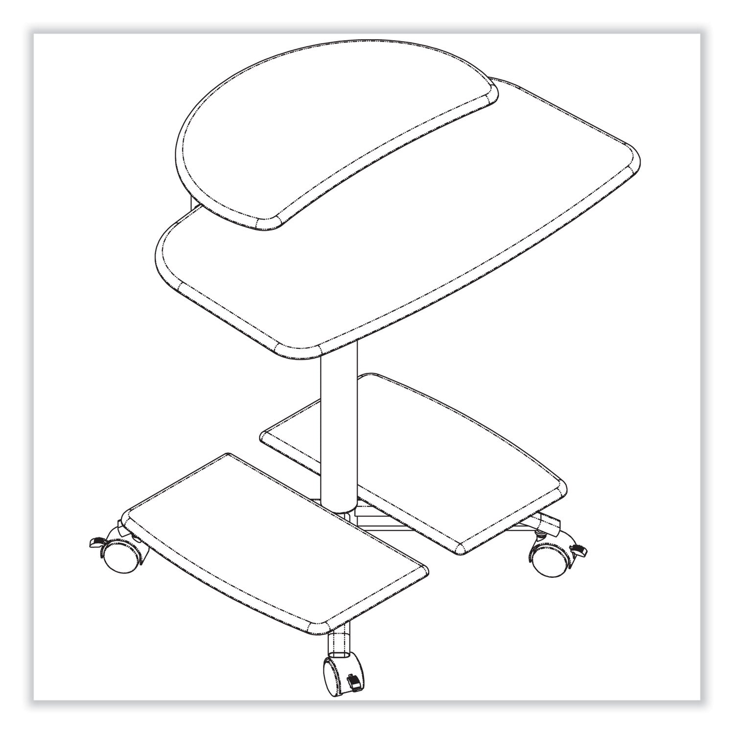 eastwinds-series-fpd-computer-table-285-x-26-x-295-medium-cherry-ships-in-1-3-business-days_saf948mec - 2
