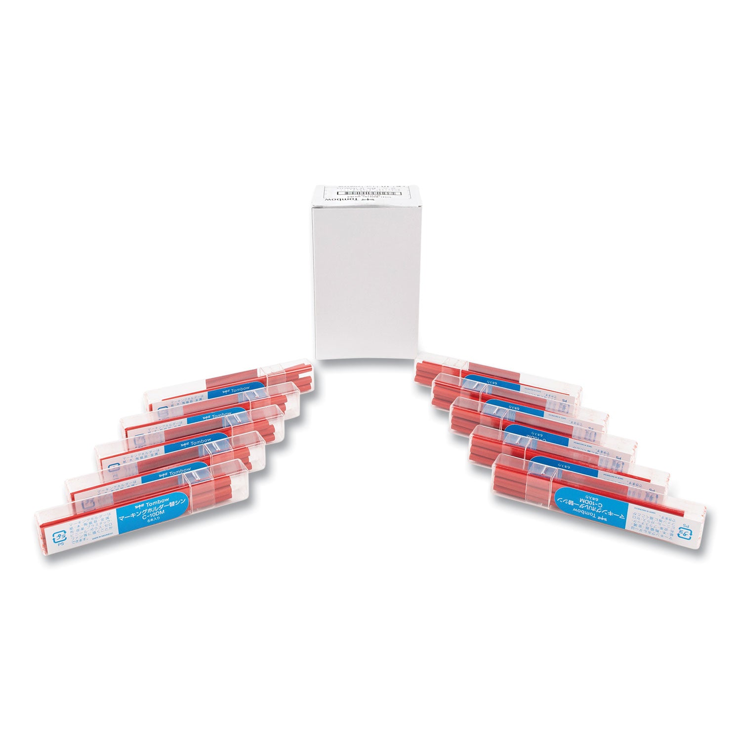 mechanical-wax-based-marking-pencil-refills-44-mm-red-10-box_tom51541 - 4