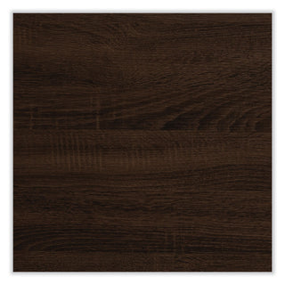 Safco Mirella Coffee Table - 48" x 23.8"16" , 1.6" Table Top - 1 Shelve(s) - Material: Laminate, Medium Density Fiberboard (MDF) - Finish: Southern Tobacco, Powder Coated
