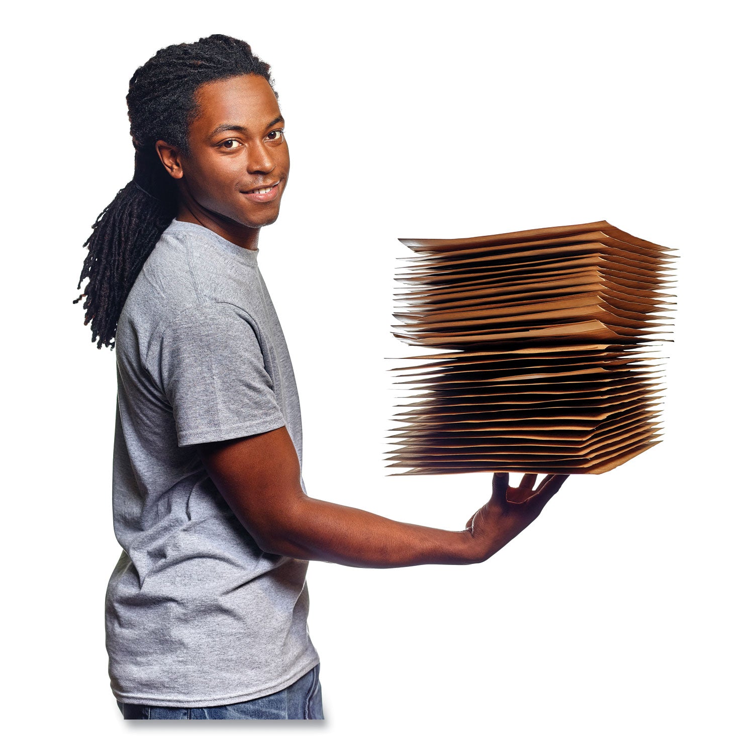 evertec-curbside-recyclable-padded-mailer-#4-kraft-paper-self-adhesive-closure-14-x-9-brown-150-carton_pgs4083815 - 4