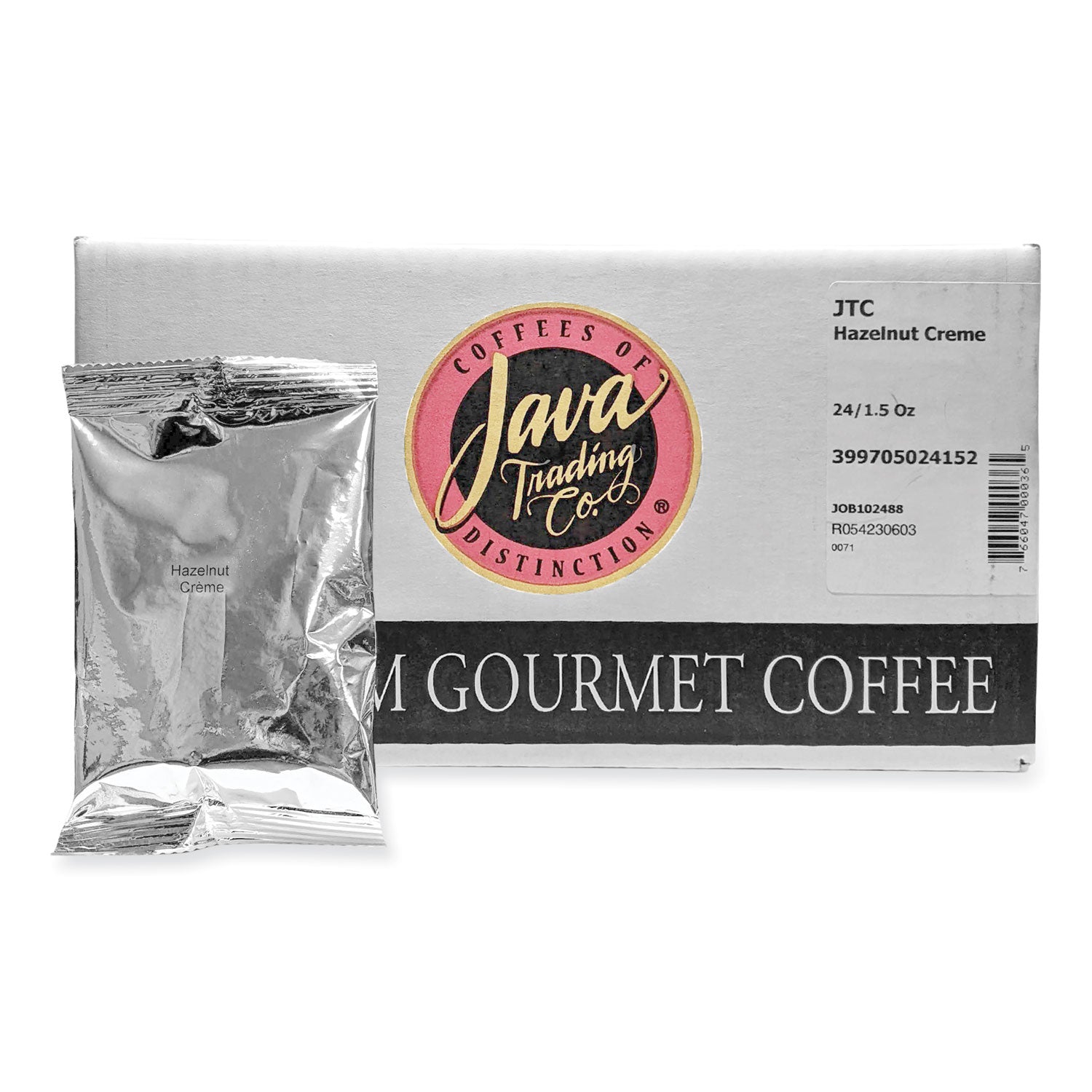 Coffee Portion Packs, 1.5oz Packs, French Roast, 42/Carton - 