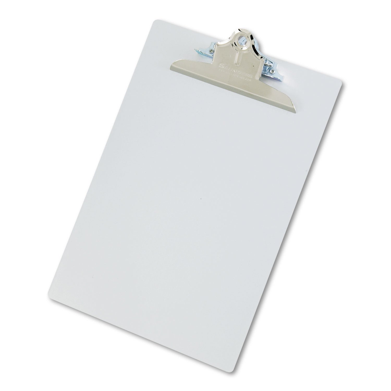 Recycled Aluminum Clipboard with High-Capacity Clip, 1" Clip Capacity, Holds 8.5 x 11 Sheets, Silver - 