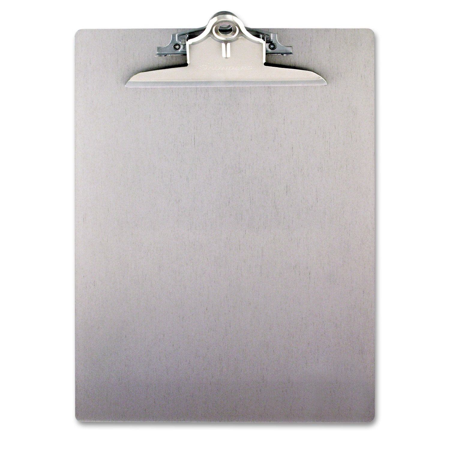 Recycled Aluminum Clipboard with High-Capacity Clip, 1" Clip Capacity, Holds 8.5 x 11 Sheets, Silver - 