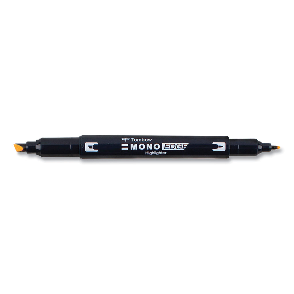 Highlighters, Golden Yellow Ink, Bullet/Chisel Tip, Golden Yellow Barrel, 10/Box