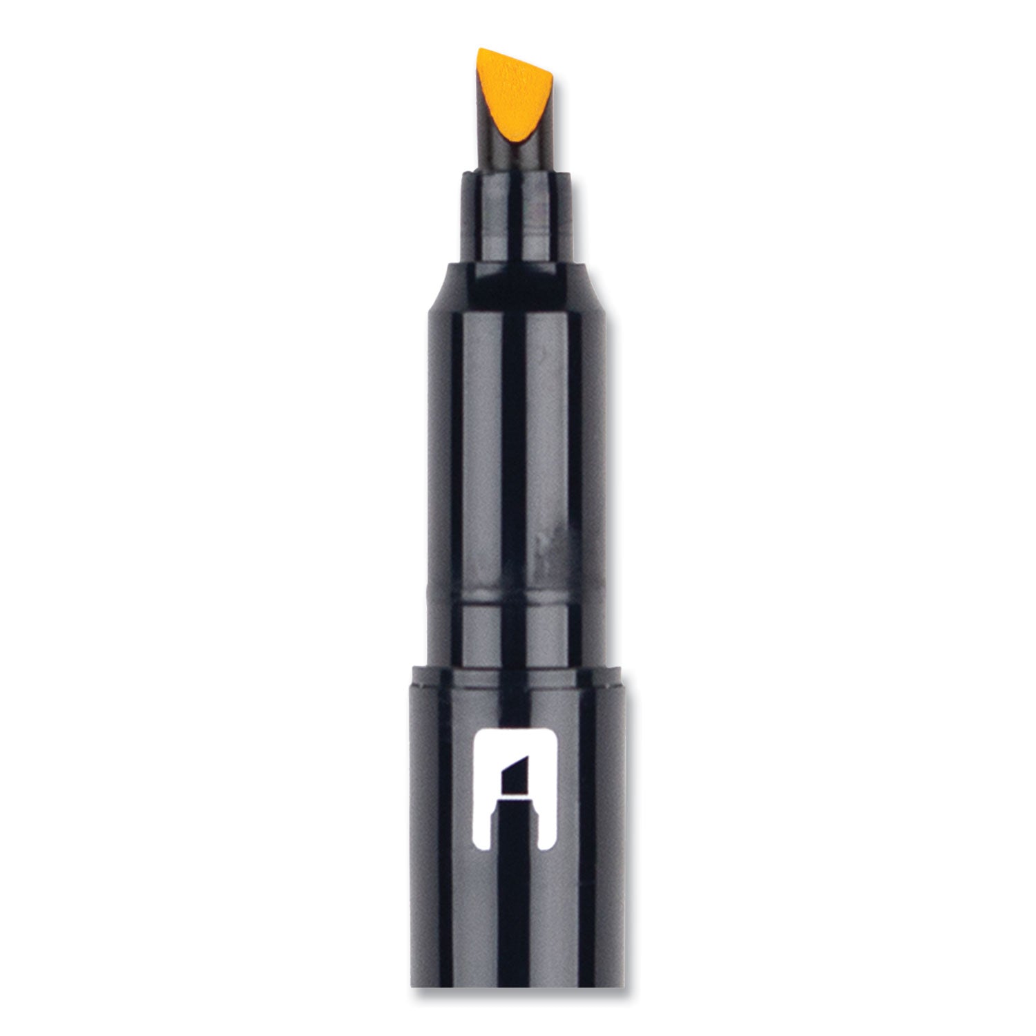Highlighters, Golden Yellow Ink, Bullet/Chisel Tip, Golden Yellow Barrel, 10/Box