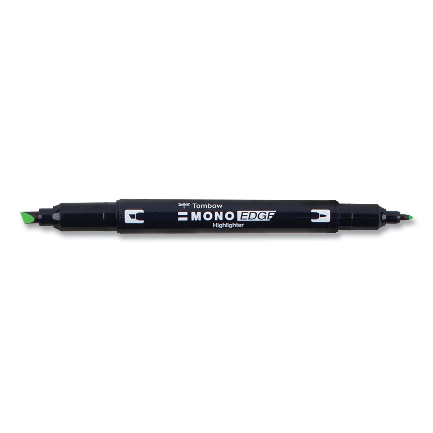 Highlighters, Yellow Green Ink, Bullet/Chisel Tip, Yellow Green Barrel, 10/Box