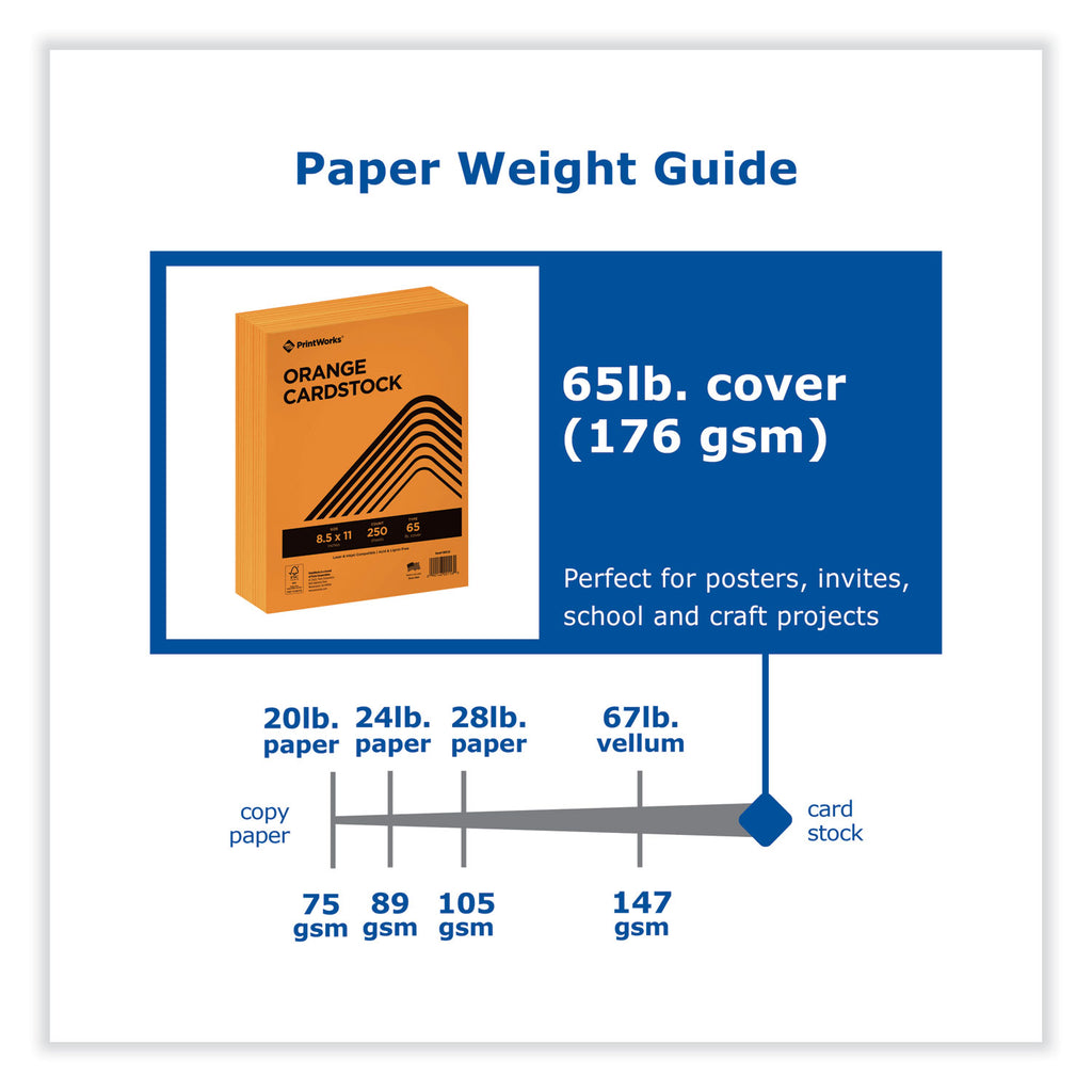 color-cardstock-65-lb-cover-weight-85-x-11-orange-250-ream_prb00116 - 3