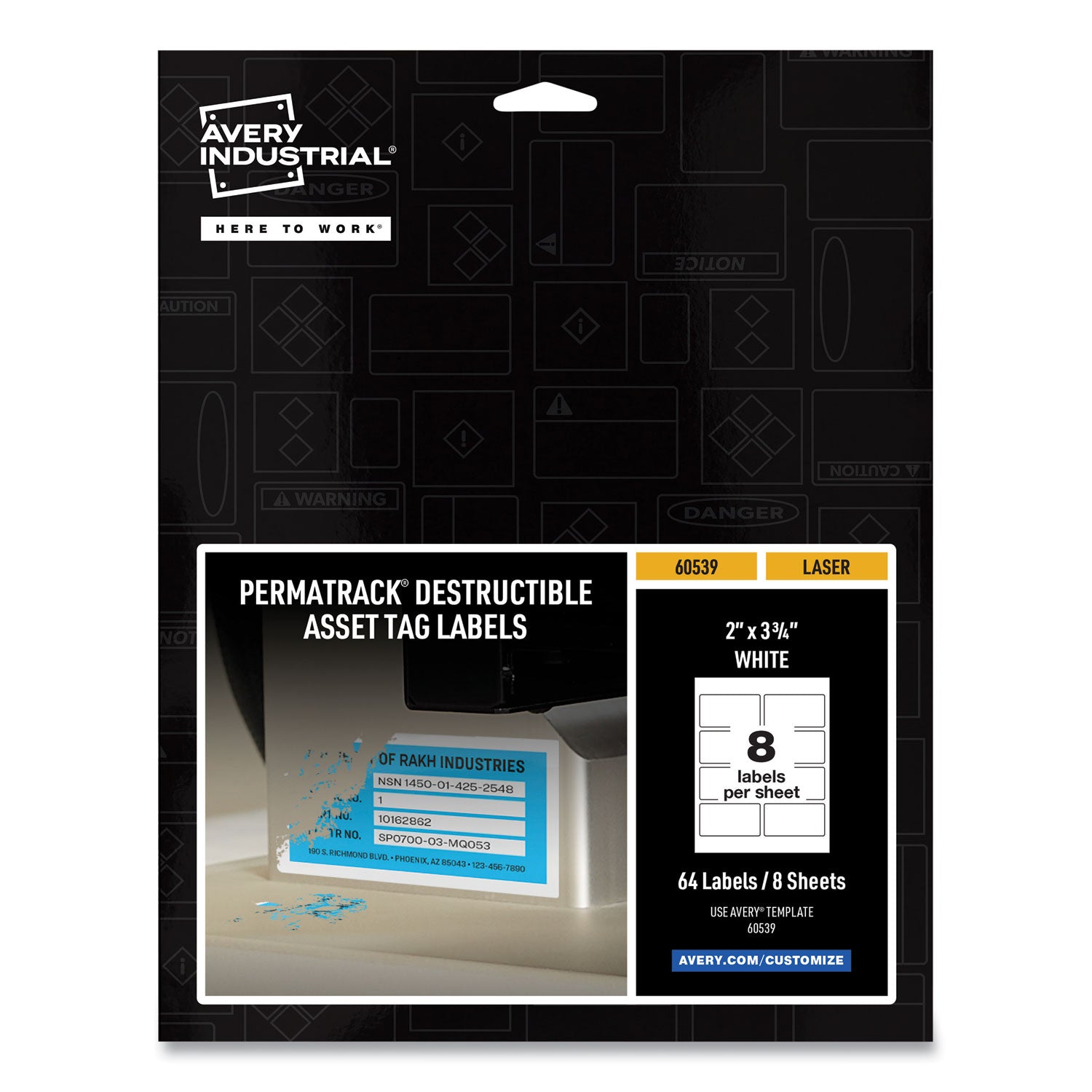 permatrack-destructible-asset-tag-labels-laser-printers-2-x-375-white-8-sheet-8-sheets-pack_ave60539 - 1