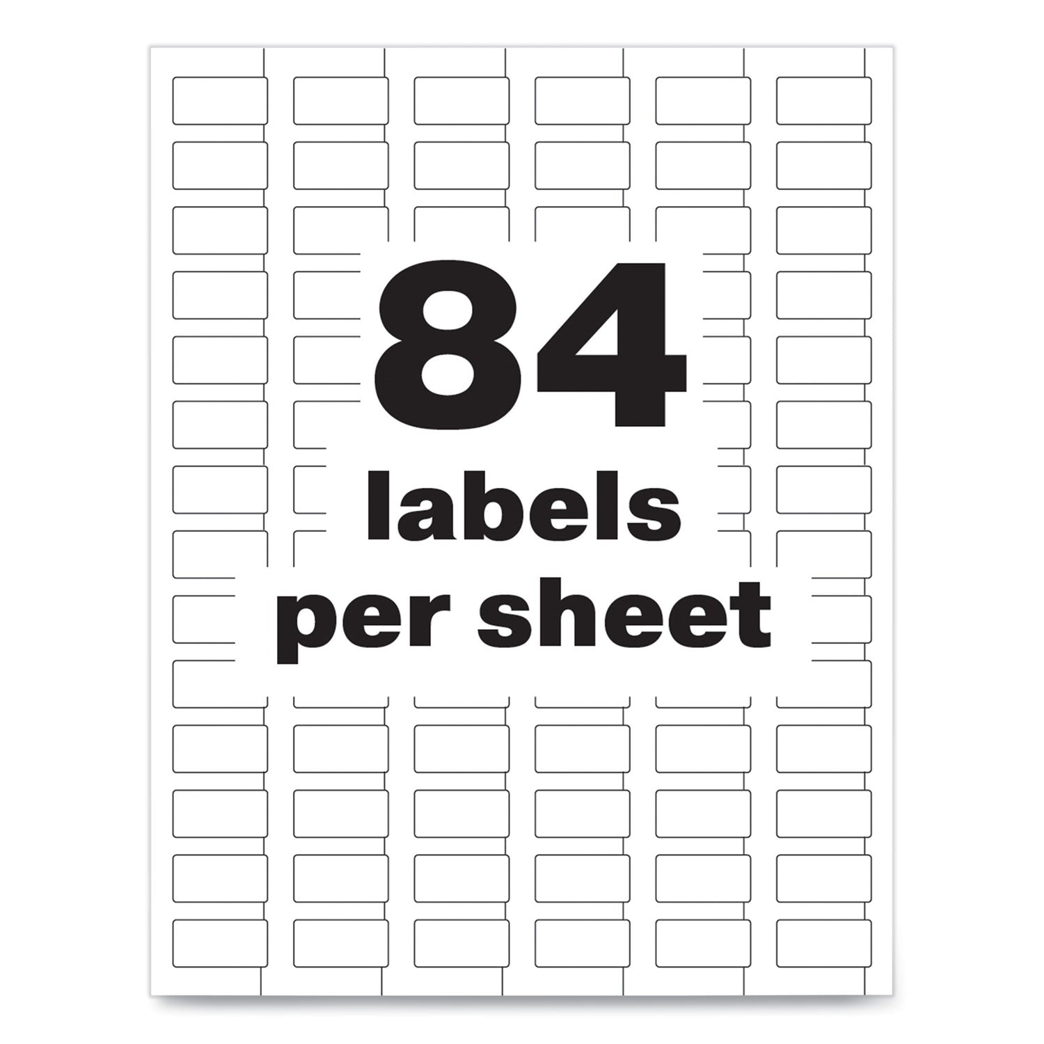 permatrack-durable-white-asset-tag-labels-laser-printers-05-x-1-white-84-sheet-8-sheets-pack_ave61527 - 6