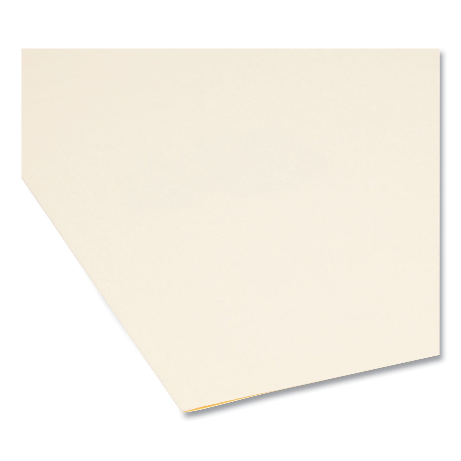 Manila File Folders, 1/3-Cut Tabs: Assorted, Letter Size, 0.75" Expansion, Manila, 100/Box - 