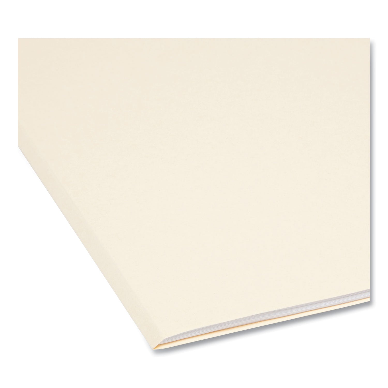 Manila File Folders, 1/3-Cut Tabs: Left Position, Letter Size, 0.75" Expansion, Manila, 100/Box - 