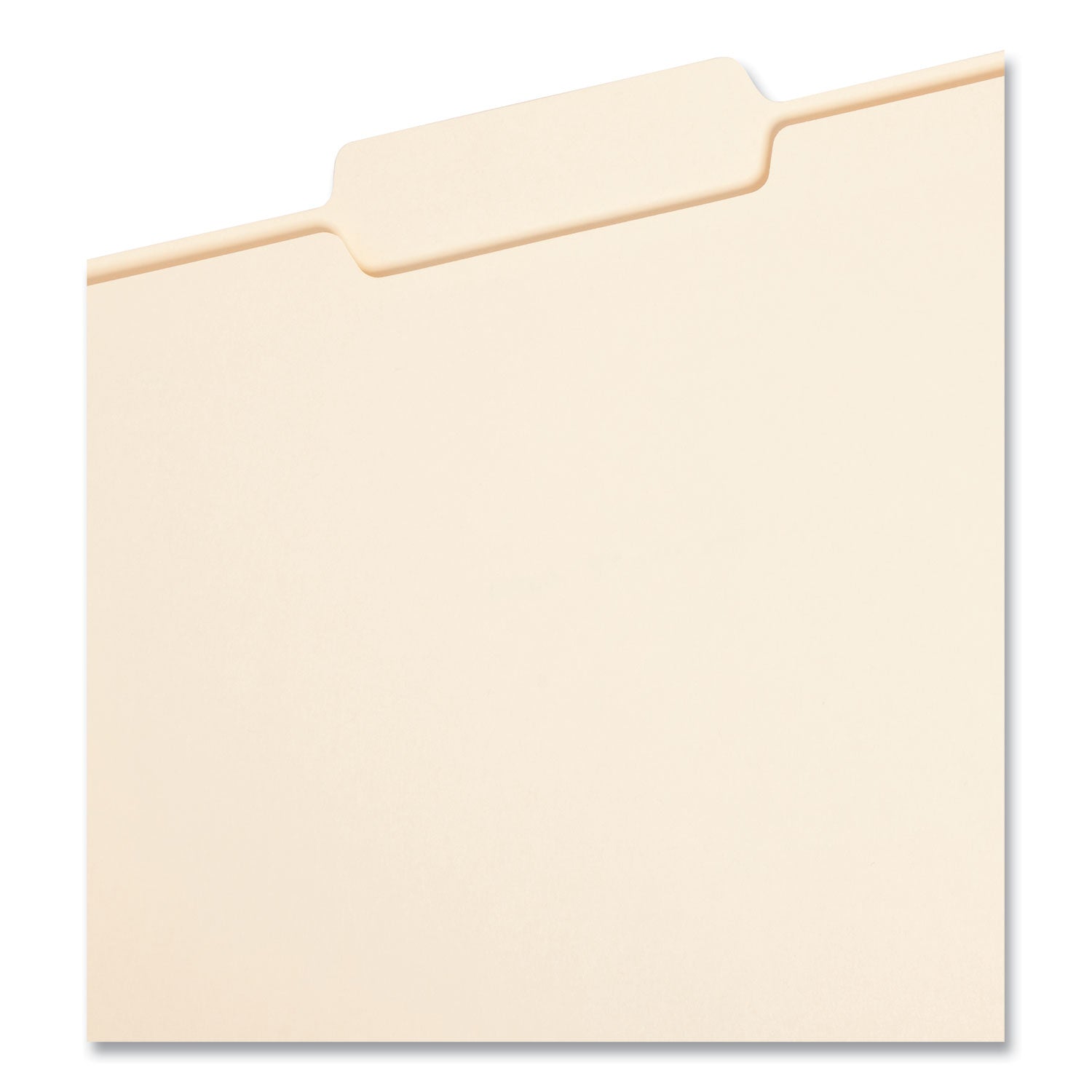Manila File Folders, 1/3-Cut Tabs: Center Position, Letter Size, 0.75" Expansion, Manila, 100/Box - 