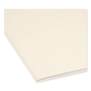 Manila File Folders, 1/3-Cut Tabs: Assorted, Letter Size, 0.75" Expansion, Manila, 24/Pack