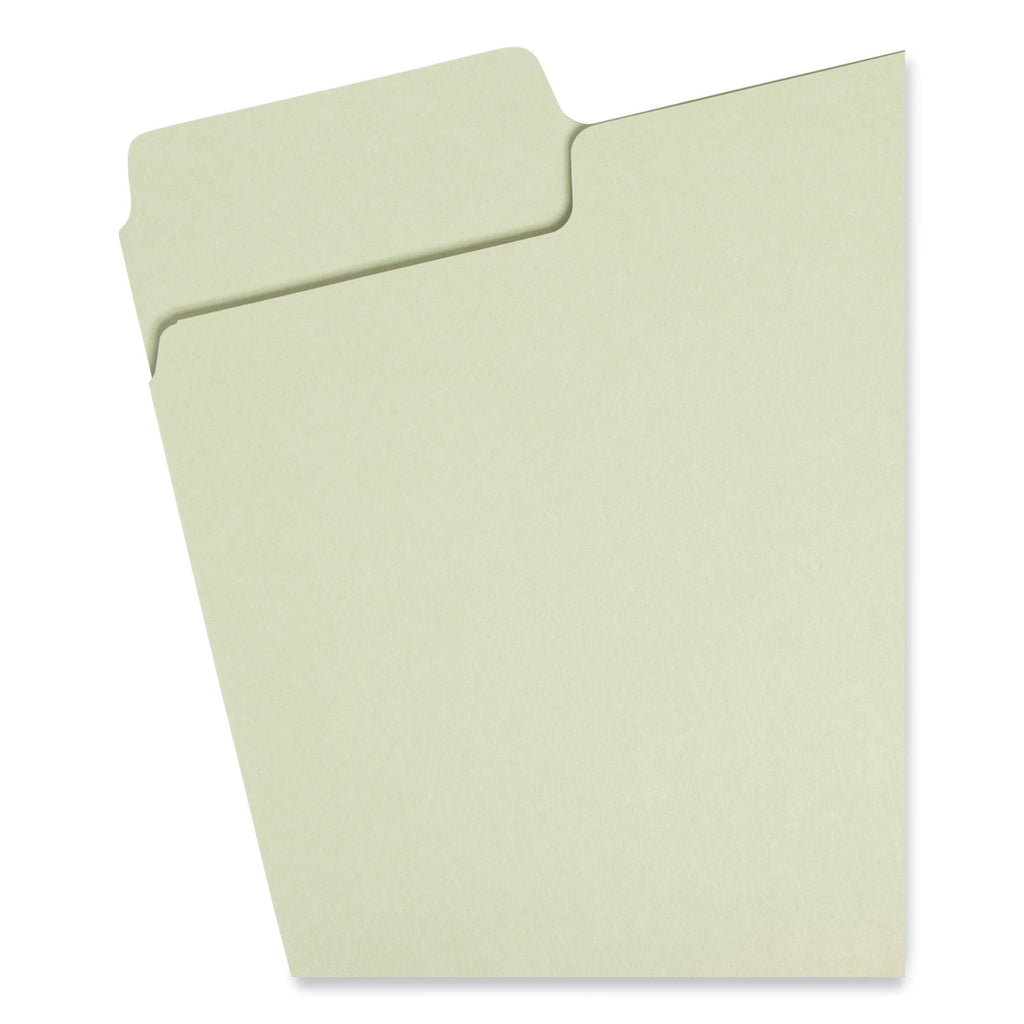 SuperTab Colored File Folders, 1/3-Cut Tabs: Assorted, Letter Size, 0.75" Expansion, 11-pt Stock, Color Assortment 2, 100/Box