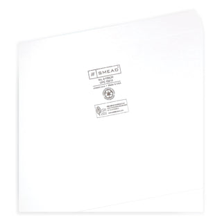 Reinforced Top Tab Colored File Folders, Straight Tabs, Letter Size, 0.75" Expansion, White, 100/Box