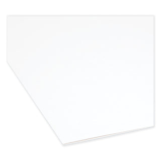 Reinforced Top Tab Colored File Folders, Straight Tabs, Letter Size, 0.75" Expansion, White, 100/Box