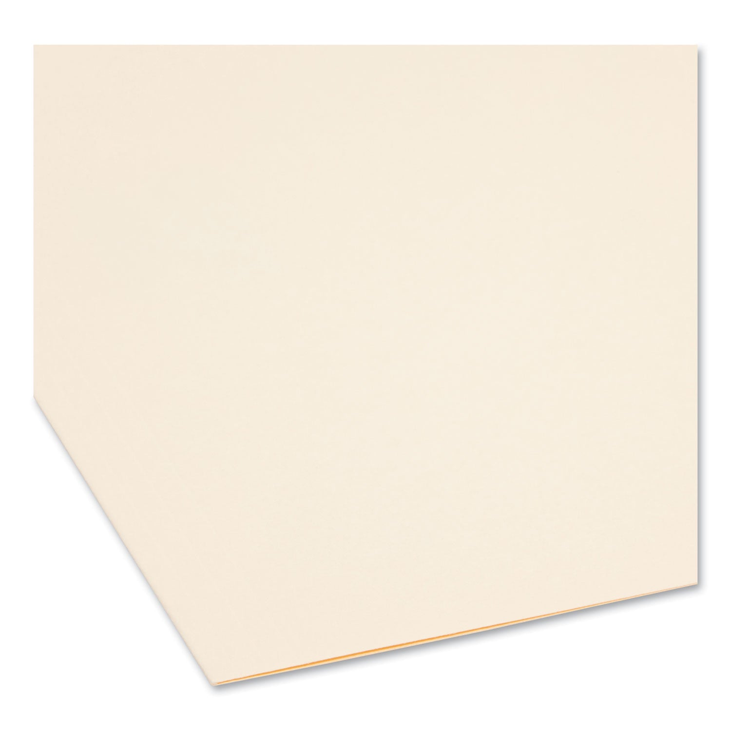 Top Tab Fastener Folders, Straight Tabs, 0.75" Expansion, 2 Fasteners, Letter Size, Manila Exterior, 50/Box
