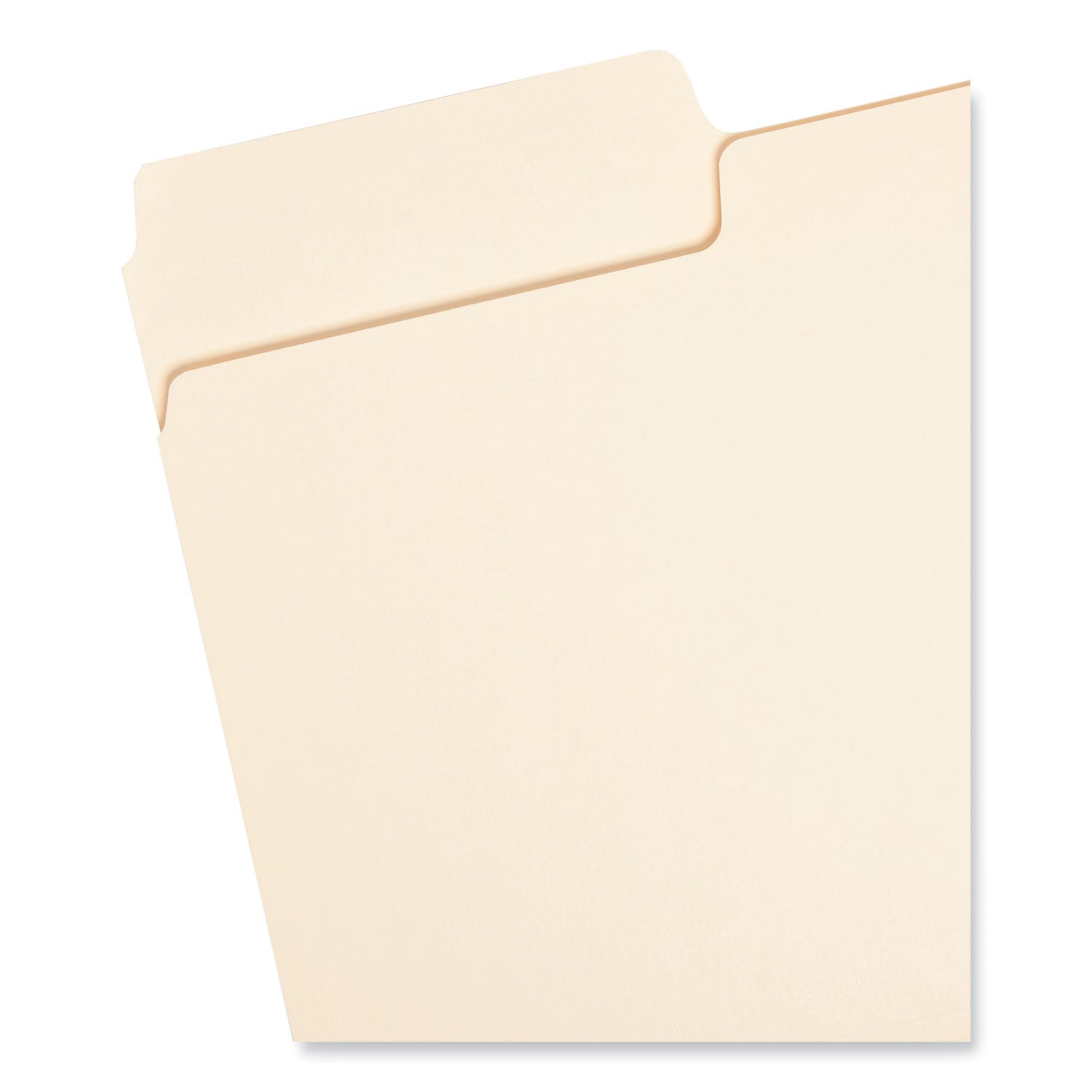 SuperTab Top Tab File Folders, 1/3-Cut Tabs: Assorted, Legal Size, 0.75" Expansion, 11-pt Manila, 100/Box - 