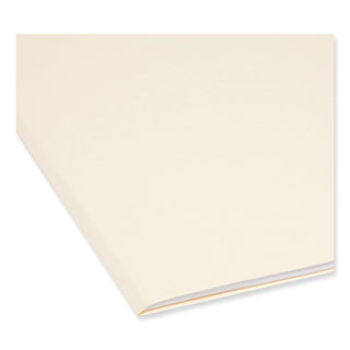 Top Tab File Folders with Antimicrobial Product Protection, 1/3-Cut Tabs: Assorted, Legal, 0.75" Expansion, Manila, 100/Box - 
