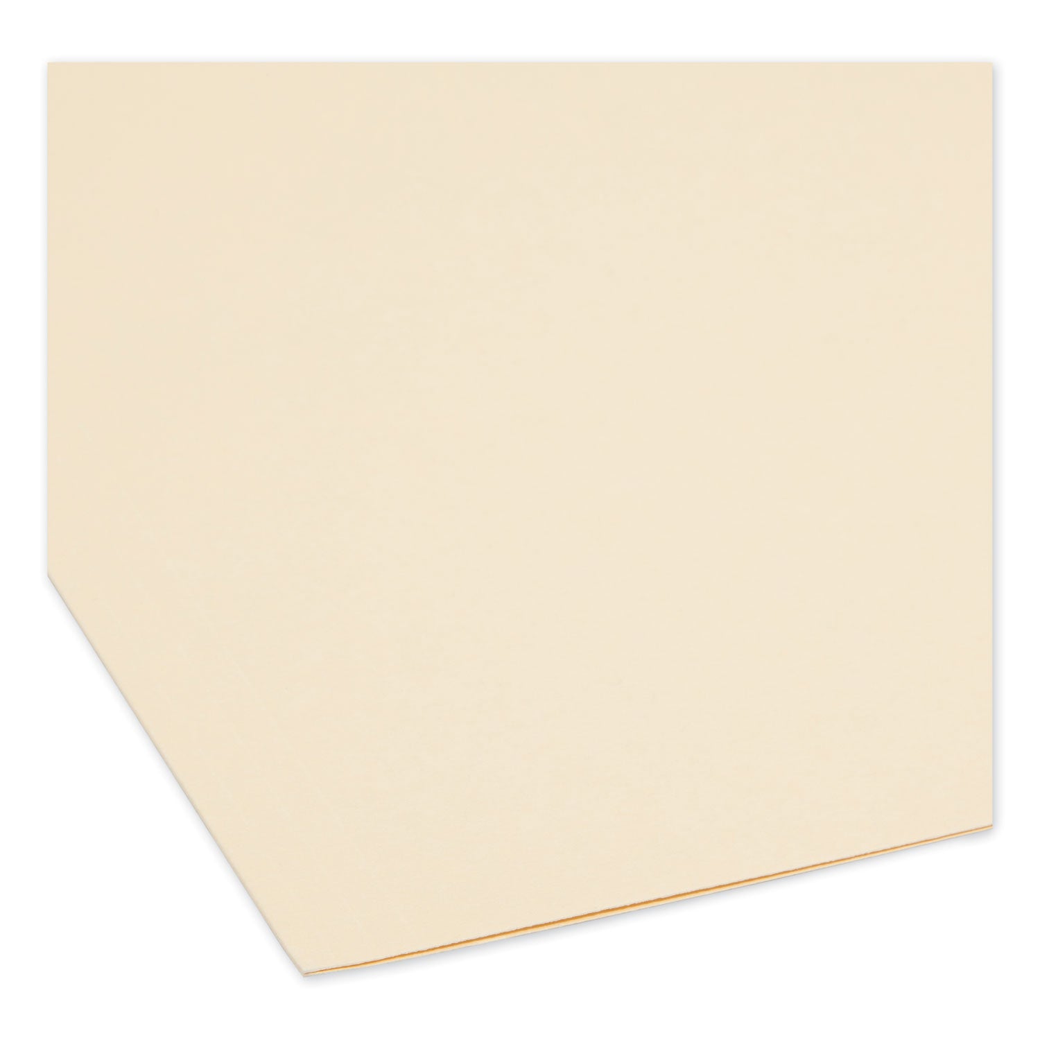 Top Tab Fastener Folders, 1/3-Cut Tabs: Assorted, 0.75" Expansion, 2 Fasteners, Legal Size, Manila Exterior, 50/Box - 