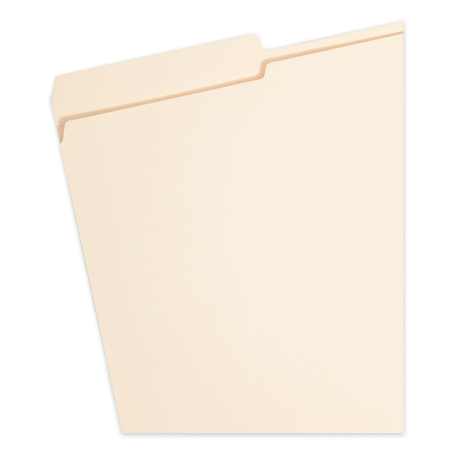 Top Tab Manila Expansion Fastener Folders, 1.5" Expansion, 2 Fasteners, Legal Size, Manila Exterior, 50/Box