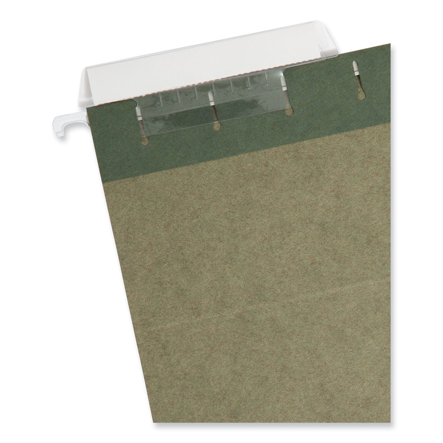 Hanging Folders, Letter Size, 1/3-Cut Tabs, Standard Green, 25/Box - 